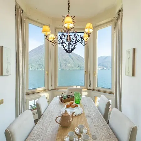 Storica Sul Di Con Darsena Privata Appartement Argegno